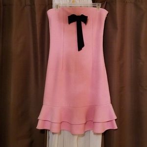 🌹Vintage Lolita Pink Wool Pendulum Wiggle Dress🌹